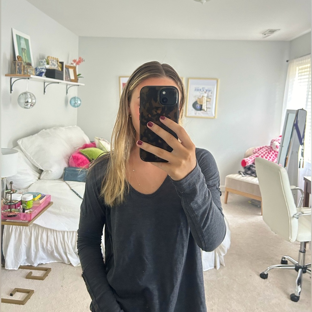 Free People Flowy long sleeve